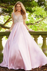 jvn60696 pink ballgown